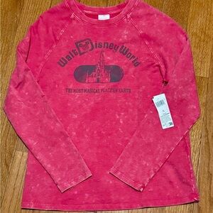 Disney Women’s Red Long Sleeve Tee